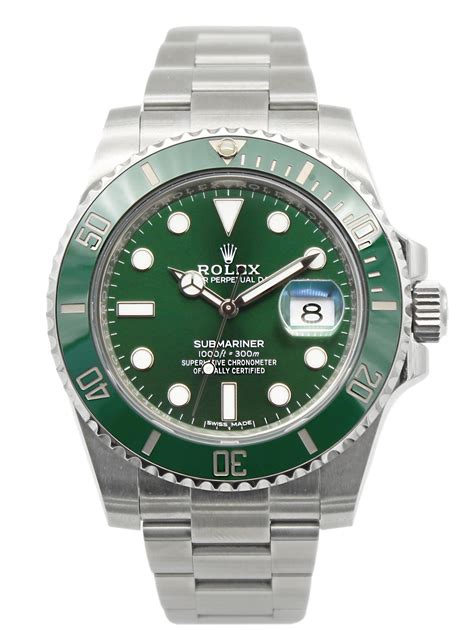 rolex submariner hulk prezzo|rolex hulk submariner retail price.